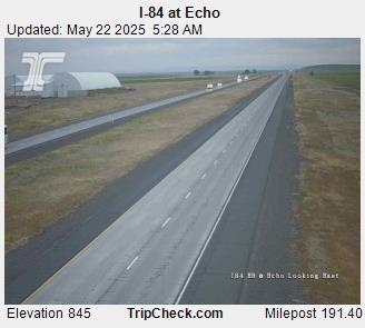 Traffic Cam I-84 at Echo